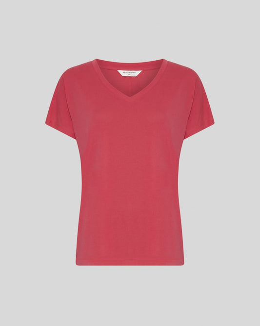 Modal-T-Shirt mit V-Ausschnitt MSCHFenya