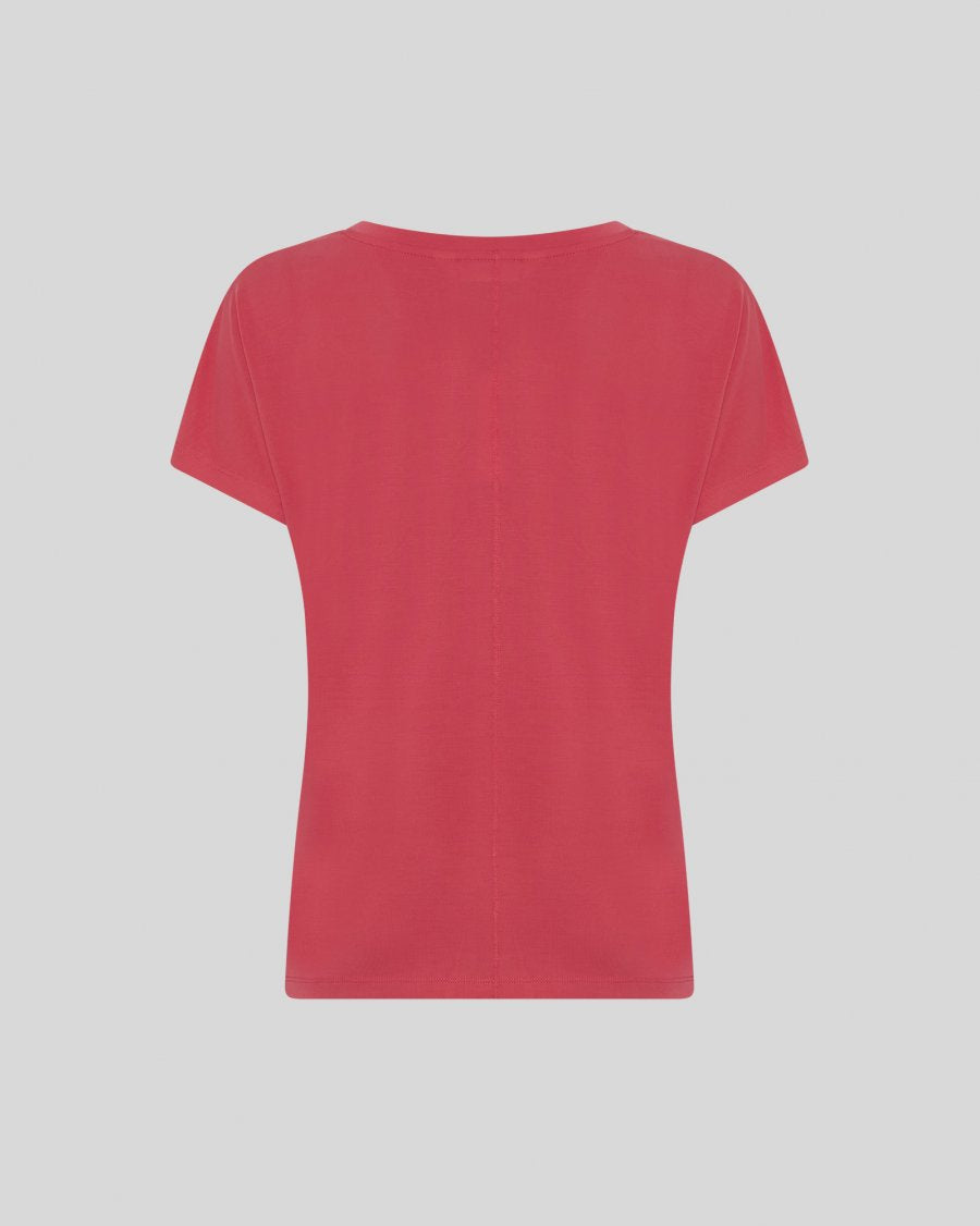 Modal-T-Shirt mit V-Ausschnitt MSCHFenya