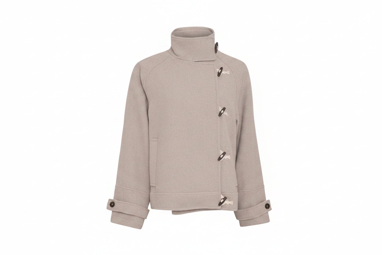 Jacket MSCHKindly Warm Light Grey Melee