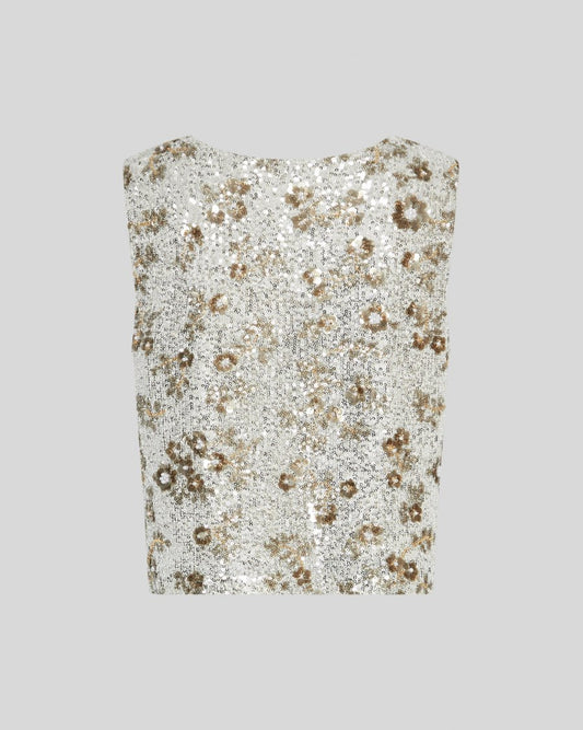 Pailetten-Top MSCHMagnolia