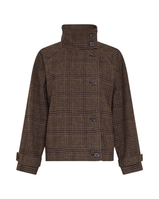 Jacket MSCHAmaranda CHK Hot Fudge