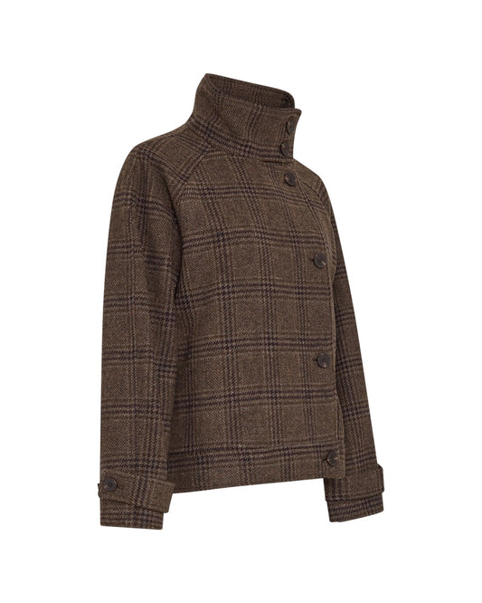 Jacket MSCHAmaranda CHK Hot Fudge