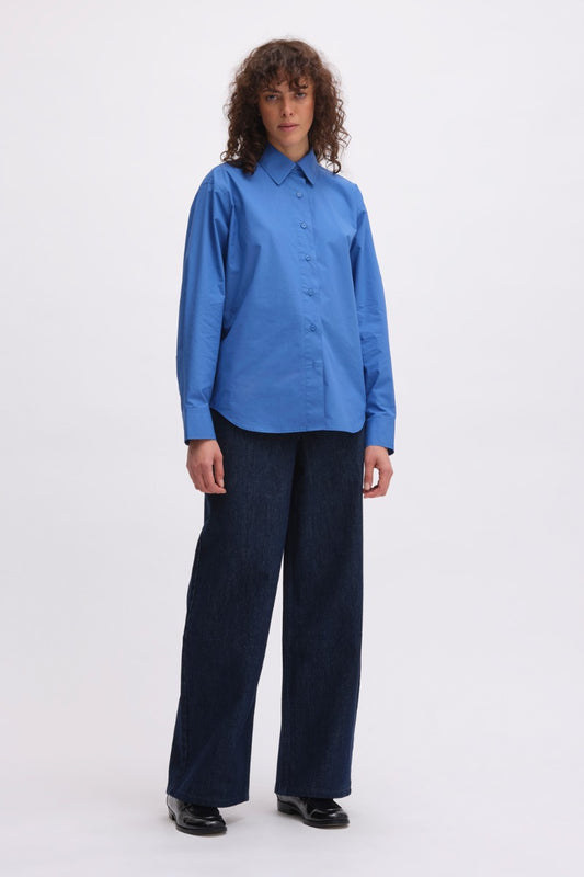 Remain Boxy Shirt Blue