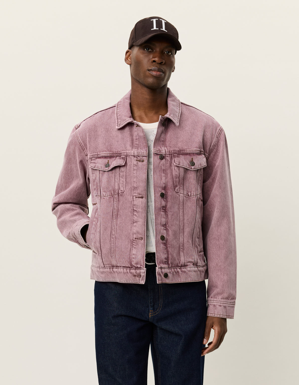 Denim Jacket Rally Light Pink